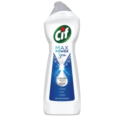Cif Krem Temizleyici Çamaşır Suyu Katkılı (750 ml) 