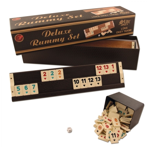 Star Deluxe Ahşap Okey Takımı - 1