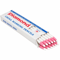 Diamond İpli Beyaz Asetat İşaretleme Kalemi (12 li Paket) - 2