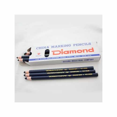 Diamond İpli Mavi Asetat İşaretleme Kalemi (12 Li Paket)