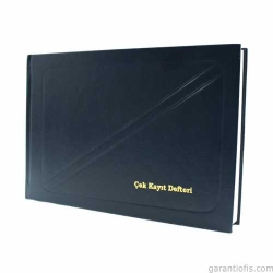 Dilman Çek Kayıt Defteri (17 x 24 cm - 96 Yaprak)