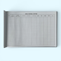 Dilman Ciltli Araç Kayıt Defteri (Araç Kontrol Defteri - 96 Yaprak) - 2