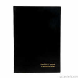 Dilman Ciltli Numaralı Genel Kurul Toplantı ve Müzakere Defteri (96 Yaprak)