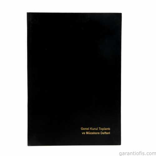 Dilman Ciltli Numaralı Genel Kurul Toplantı ve Müzakere Defteri (96 Yaprak) - 1