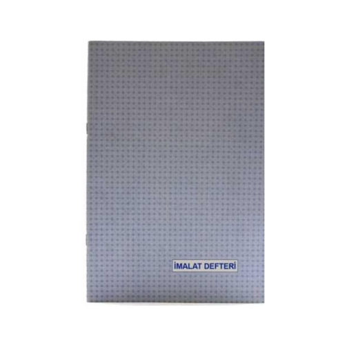 Dilman Karton Kapak İmalat Defteri (40 Yaprak) - 1
