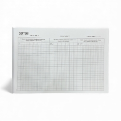 Dilman Karton Kapak İmalat Defteri (40 Yaprak) - 3