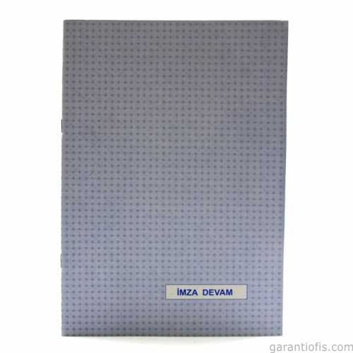 Dilman Karton Kapak İmza Devam Defteri - 1