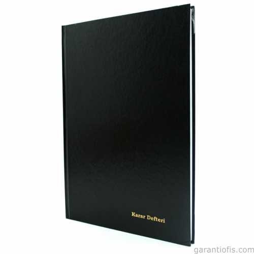 Dilman Numaralı Ciltli Karar Defteri (96 Yaprak) - 1