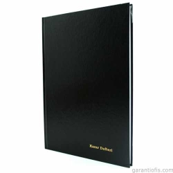 Dilman Numaralı Ciltli Karar Defteri (96 Yaprak)