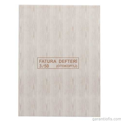 Dilman Otokopili Fatura (3/50 - 3 Nüsha)
