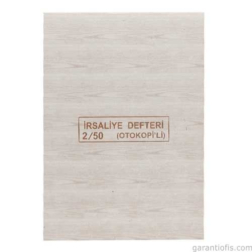 Dilman Otokopili İrsaliye Defteri (2/50 - 2 Nüsha) - 1
