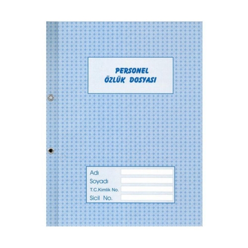 Dilman Personel Özlük Dosyası (Karton Kapak) - 1