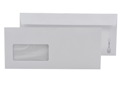 Diplomat Fatura Zarfı Pencereli Beyaz 110gr (50 li Paket)