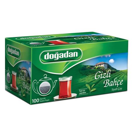 Doğadan Gizli Bahçe Demlik Poşet Çay (100 lü Paket) - 1