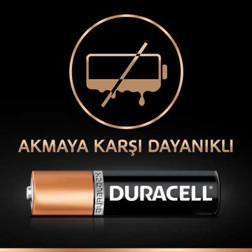 Duracell Alkalin AAA İnce Kalem Pil 4 lü Paket - 4