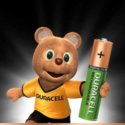 Duracell Şarj Edilebilir AAA İnce Kalem Pil 2 li Paket (750 mAh) - Thumbnail