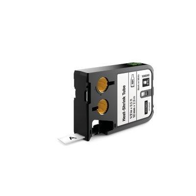 DYMO 1868810 XTL Isıyla Küçülen Etiketi,12 mm x 2.7 m Byz/Syh - 1