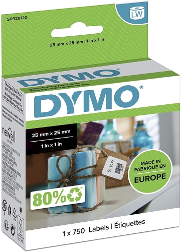 DYMO 25x25mm Çok Amaçlı Kare Barkod Etiketi  - 1