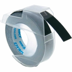 DYMO 3D Kabartma Şerit Siyah 9mm x 3mt 
