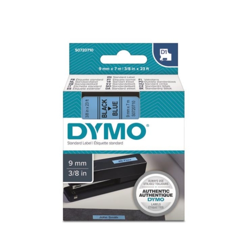 DYMO D1 Mavi/SiyahYedek Şerit 9mm x 7mt (40916) - 1
