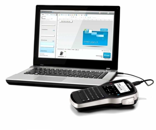 DYMO Label Manager 280P Pc Bağlantılı Şarj Edilebilir El Tipi Etiket Makinesi - 4