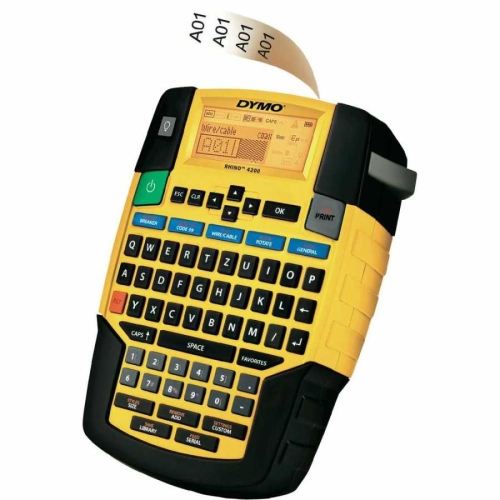 DYMO RhinoPRO 4200 Taşınabilir Endüstriyel Etiket Makinesi - 1