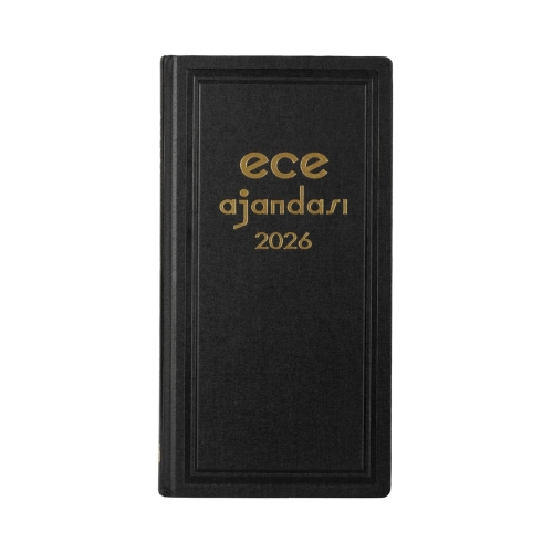 Ece Asya 2026 Günlük Ticari Ajanda 17X33 - 1