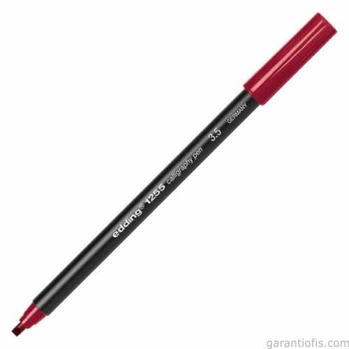 Edding 1255 Bordo Kaligrafi Sanatı Kalemi (3,5 Mm Uç)