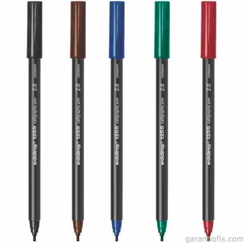 Edding 1255 Çelik Mavisi Kaligrafi Kalemi (2,0 mm) - 2