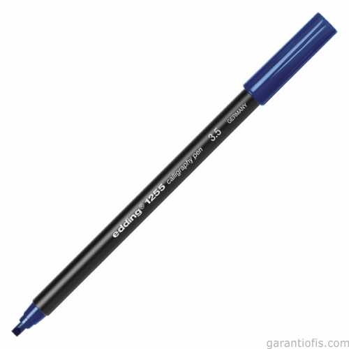 Edding 1255 Çelik Mavisi Kaligrafi Sanatı Kalemi (3,5 Mm Uç)