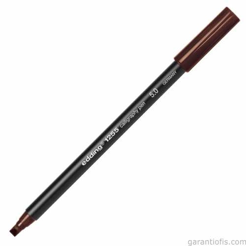 Edding 1255 Koyu Kahve Kaligrafi Sanatı Kalemi (5 mm Uç) - 1