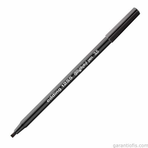 Edding 1255 Siyah Kaligrafi Sanatı Kalemi (3,5 mm Uç) - 1