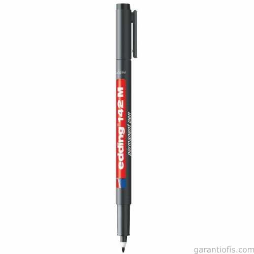 Edding 142M Siyah Permanent Asetat Kalemi - 1