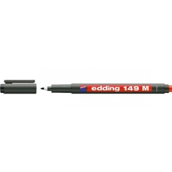 Edding 149M Silgili Kırmızı Asetat Kalemi