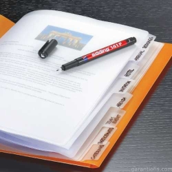 Edding 141 F Mavi Asetat Kalemi (Permanent Kalem) - 2