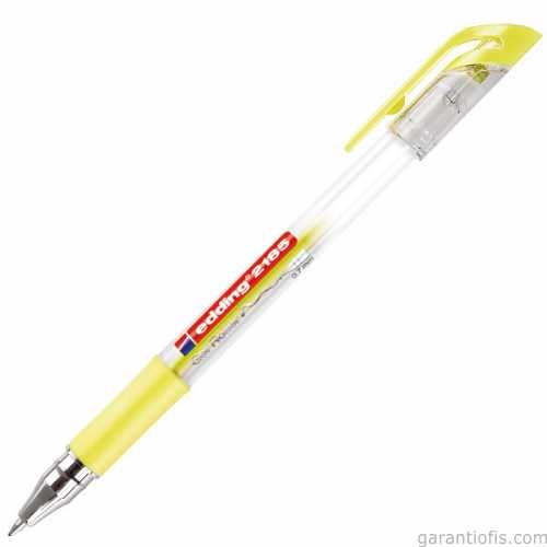Edding 2185 Sarı Jel Mürekkepli Kalem
