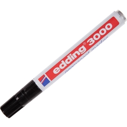 Edding 3000 Siyah Permanent Marker Endüstriyel Kalem 