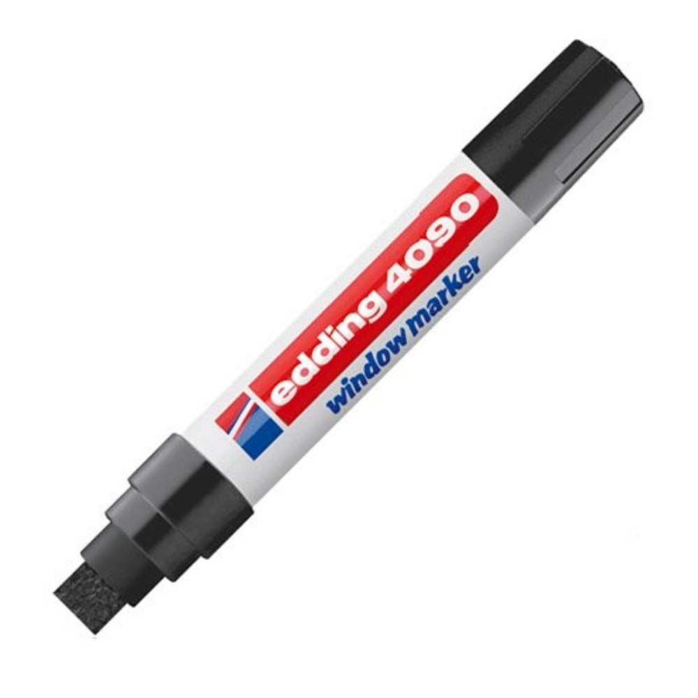Edding 4090 Tebeşir Ve Cam Kalemi Likit Siyah