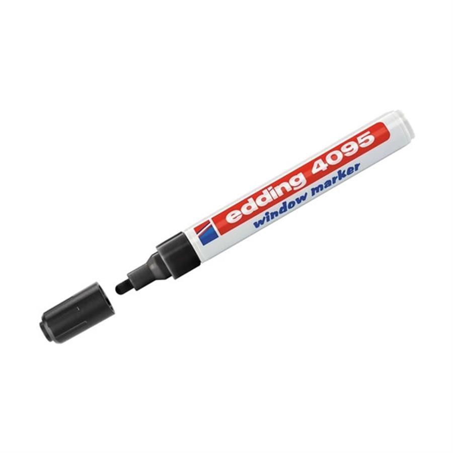 Edding 4095 Siyah Likit Tebeşir Ve Cam Kalemi
