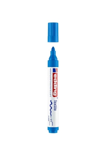 Edding 4500 Mavi Kumaş Boyama Kalemi (Tişört/Tekstil Marker) - 1