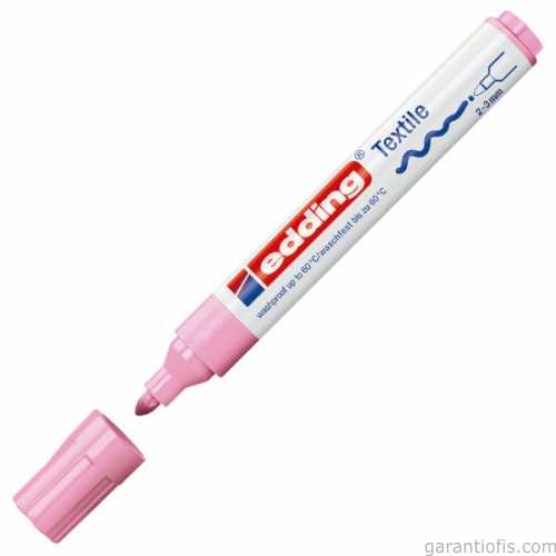 Edding 4500 Pembe Kumaş Boyama Kalemi (Tişört/Tekstil Marker) - 1
