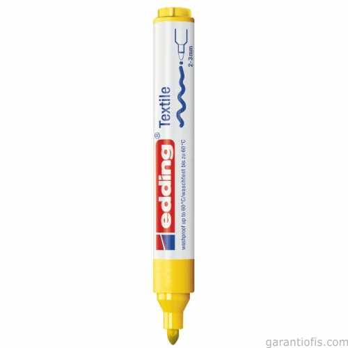 Edding 4500 Sarı Kumaş Boyama Kalemi (Tişört/Tekstil Marker) - 2