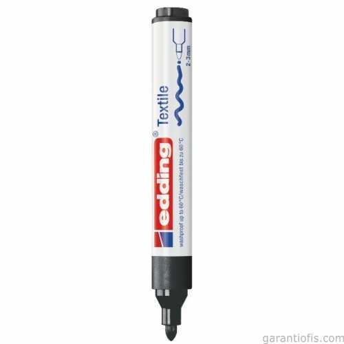 Edding 4500 Siyah Kumaş Boyama Kalemi (Tişört/Tekstil Marker) - 2