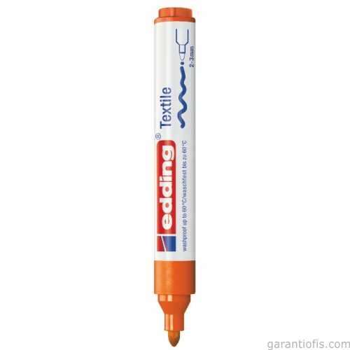 Edding 4500 Turuncu Kumaş Boyama Kalemi (Tişört/Tekstil Marker) - 2