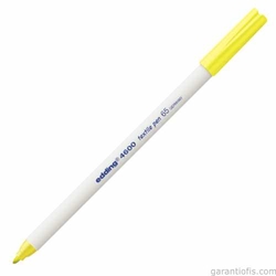 Edding 4600 Fosforlu Sarı Kumaş Boyama Kalemi (T-Shirt/Tekstil Pen) - Thumbnail