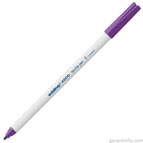 Edding 4600 Mor Kumaş Boyama Kalemi (T-Shirt/Tekstil Pen) - 1