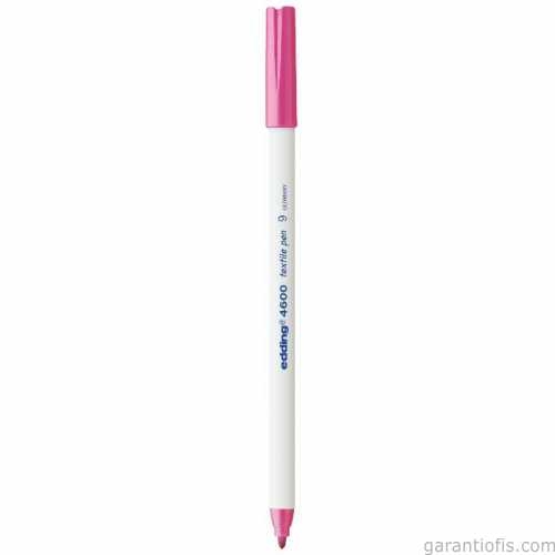 Edding 4600 Pembe Kumaş Boyama Kalemi (T-Shirt/Tekstil Pen) - 2