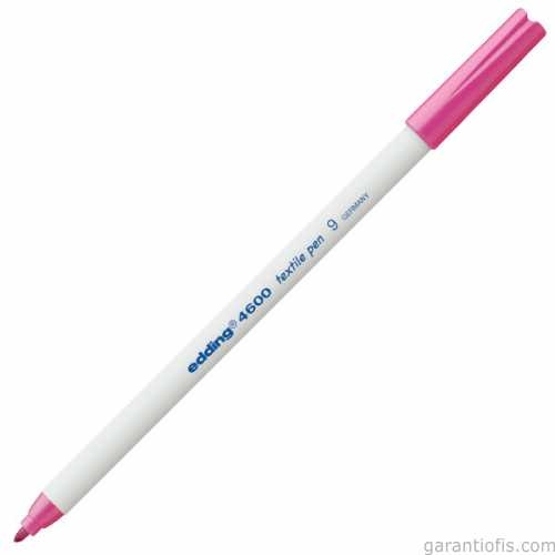 Edding 4600 Pembe Kumaş Boyama Kalemi (T-Shirt/Tekstil Pen) - 1