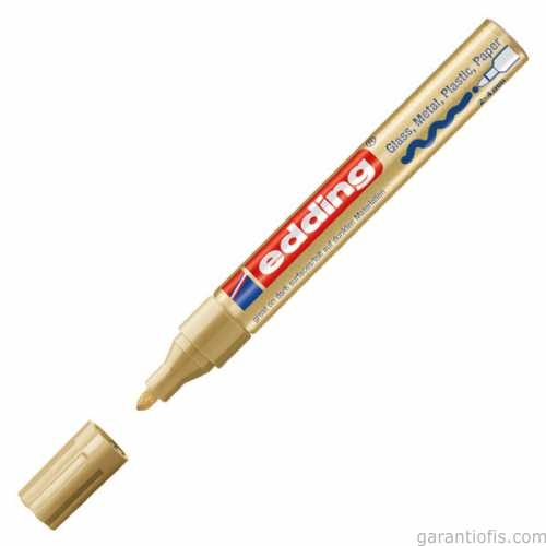 Edding 750 Paint Markör Altın Hobi Sanat Kalemi - 1