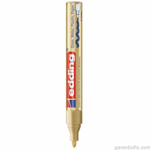 Edding 750 Paint Markör Altın Hobi Sanat Kalemi - 2